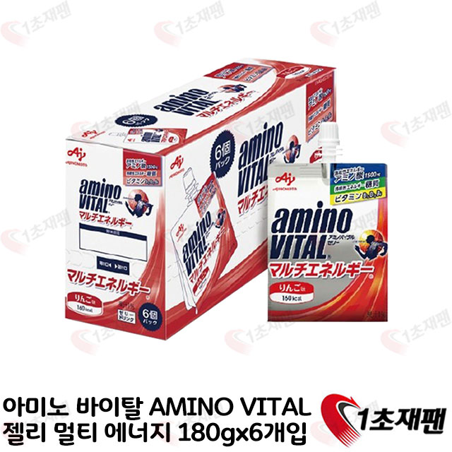 아미노 바이탈 AMINO VITAL 젤리 멀티 에너지 180gx6개입